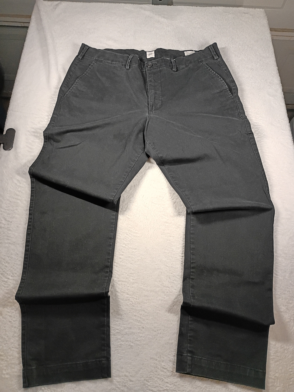 Gap Essential Khaki Slim Men’s Black Chino Pants Size 36x32